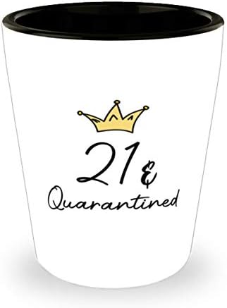 21 Rodjendan čašom 21 i Karantenu Rođendanski Poklon ... Poklon za Socijalne Udaljavanju Rođendanski Poklon