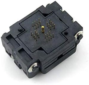 QFN28 Clamshell Program Adapter Socket/Gori Socket/IC Test Socket 28QN50S15050, 28-Pin, 0.5 mm Igru, IC