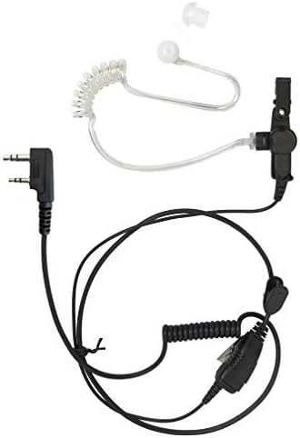 ProMaxPower 1-Žicu Sigurnosti & Nadzor Jasno Akusticna Cijev Slušalicu Slušalice sa usluge ptt Dugme Mikrofon