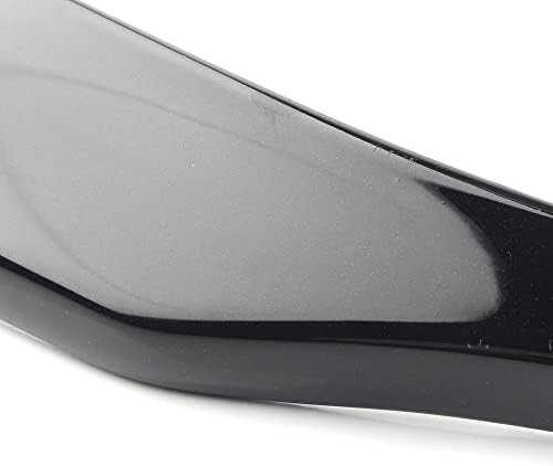 Lirun 3pcs ABS Plastične Prednji Branik Usne Sjajne Crni Prednji Branik Usne Spojler Uzvrat, Zaštitnik Skladu